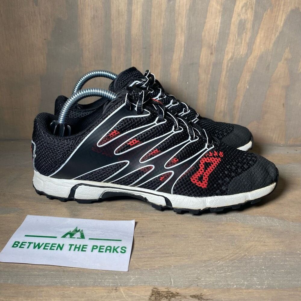 Inov-8 F-Lite 230 Cross Training Shoes Black Low Top Lace Up Mens 4.5 Womens 6